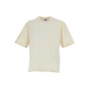 Golden Goose Distressed Beige Relaxed Fit T-Shirt - NWT